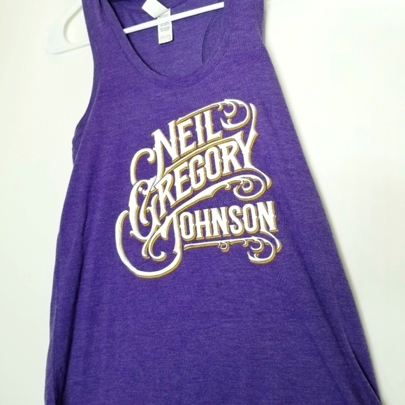 Neil Gregory Johnson Purple Tank Song Writer Sad Song For Stay at Home Dads‎ EUC - Picture 1 of 8